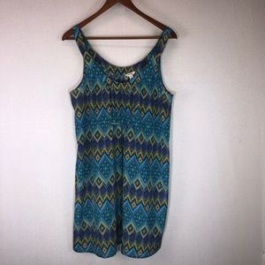 Forever 21 Tribal Print Sleeveless Dress